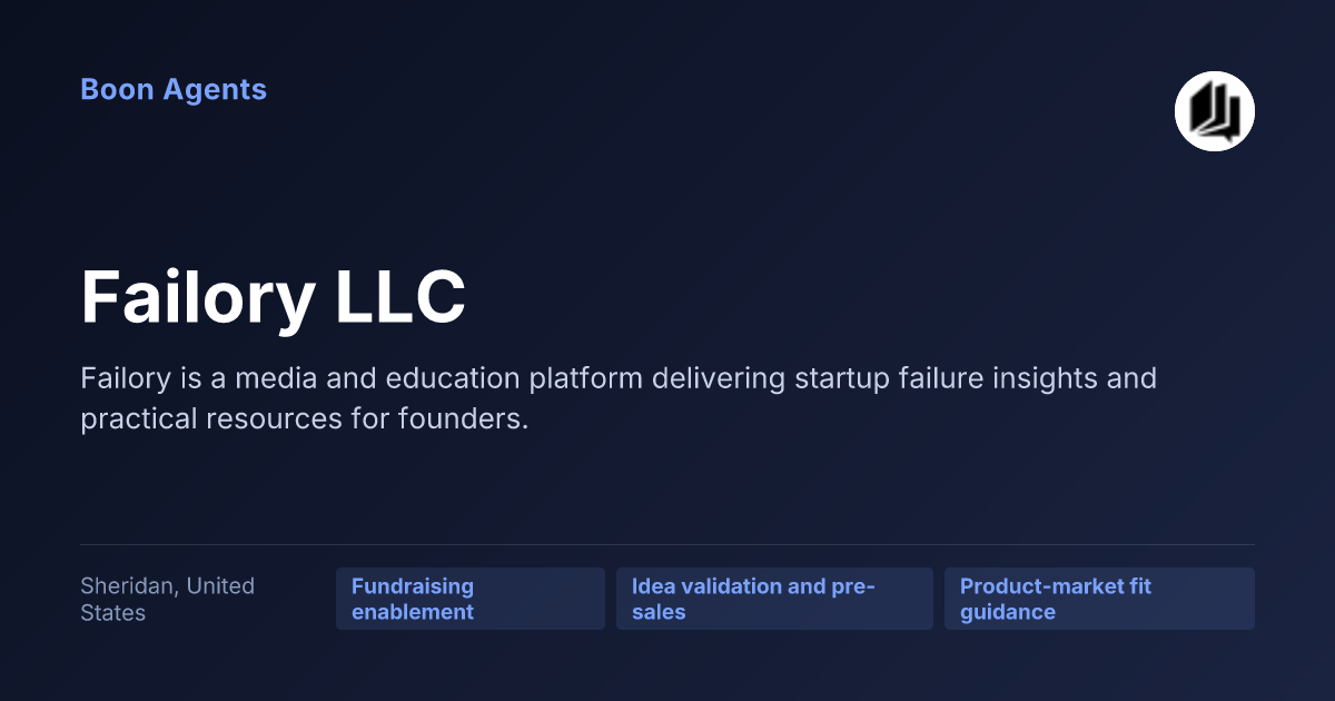 Failory LLC — company overview