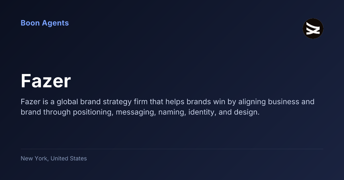 Fazer — company overview