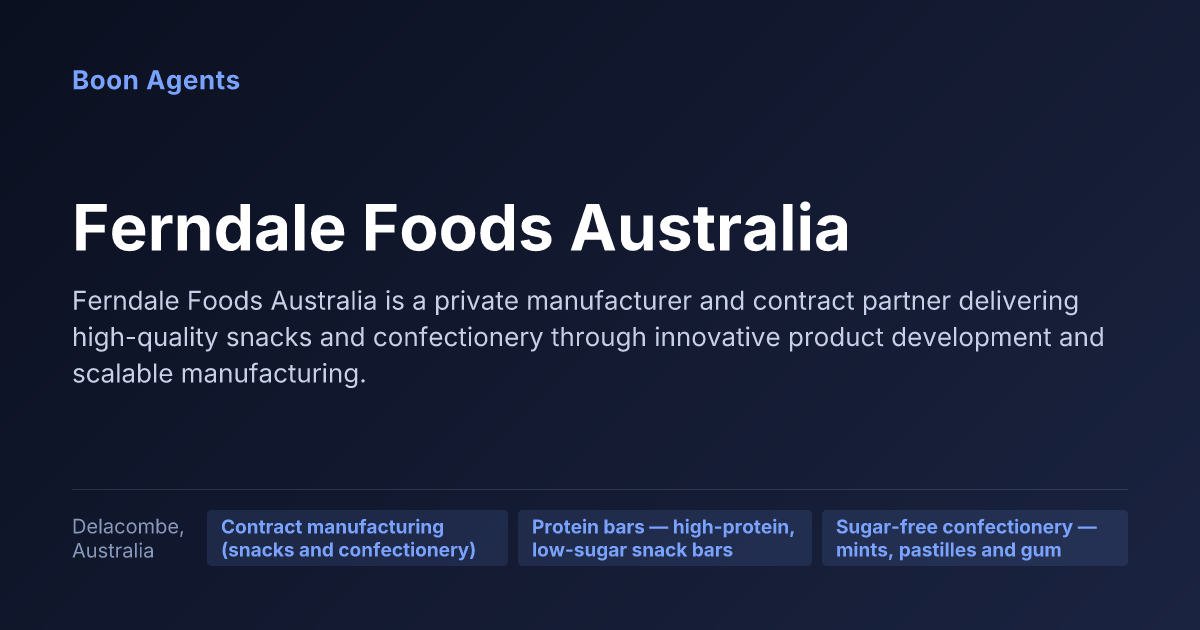 Ferndale Foods Australia — company overview