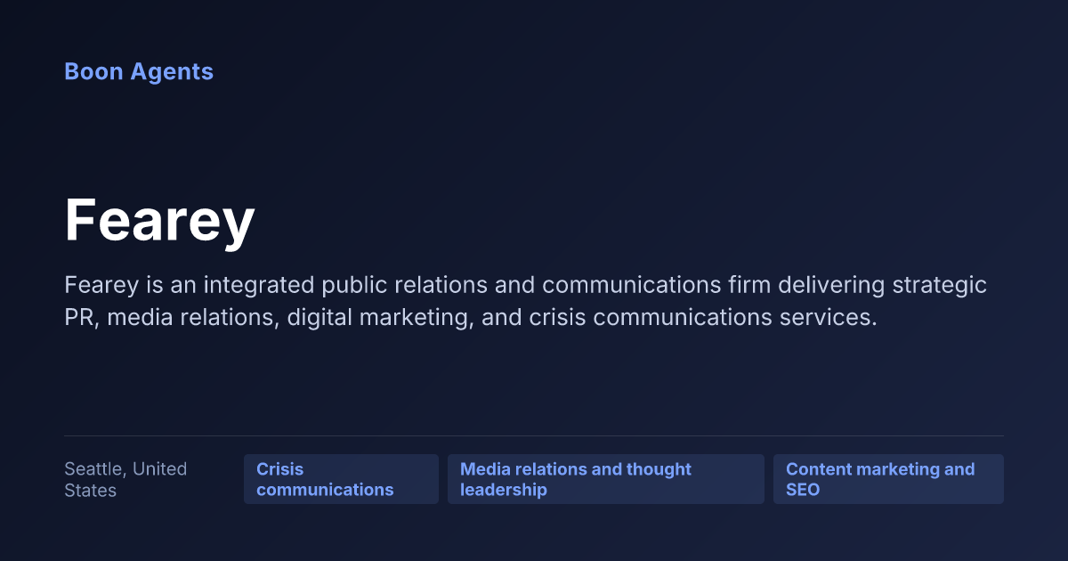 Fearey — company overview