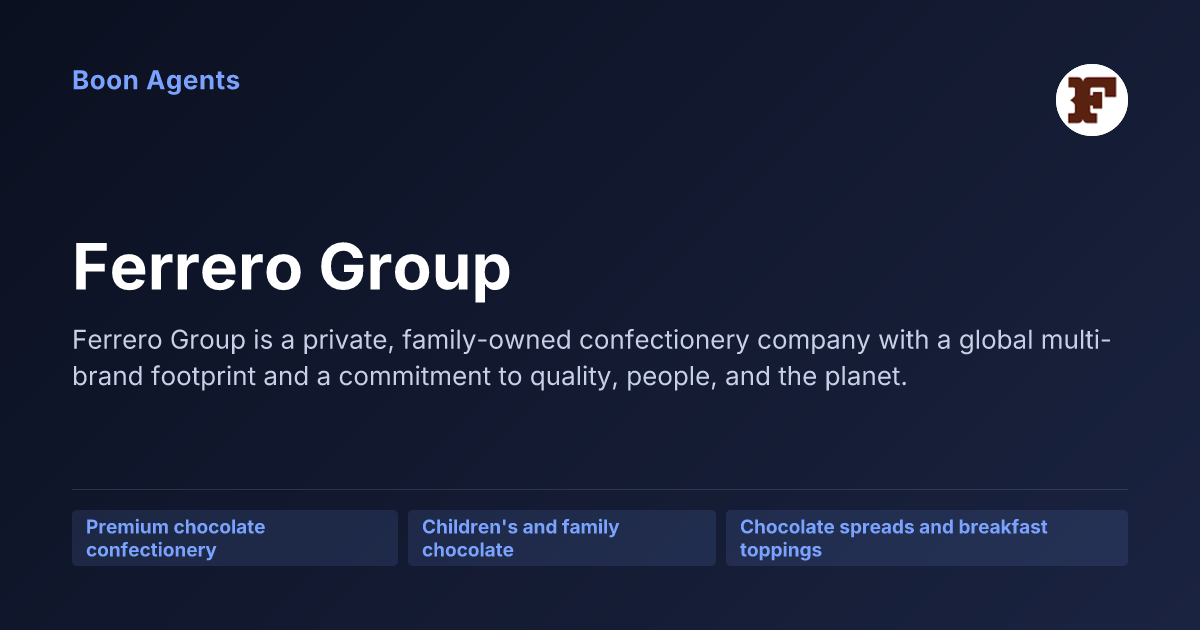 Ferrero Group — company overview