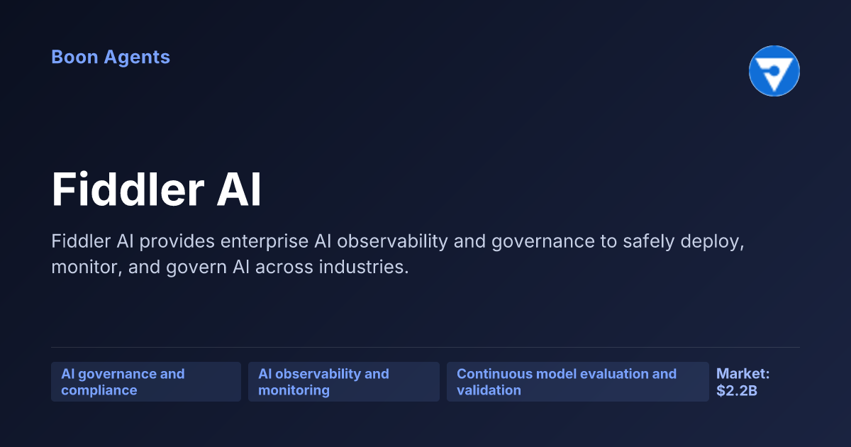 Fiddler AI — company overview