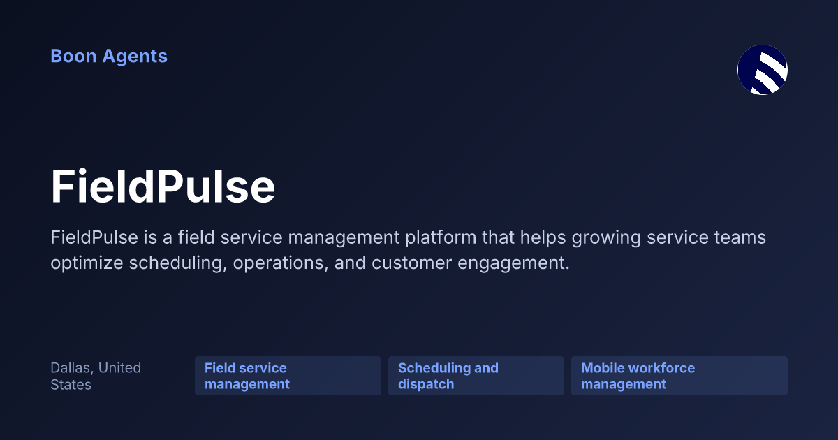 FieldPulse — company overview
