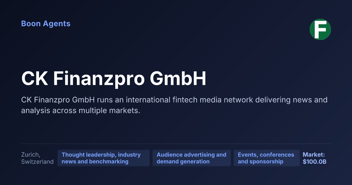 CK Finanzpro GmbH — company overview