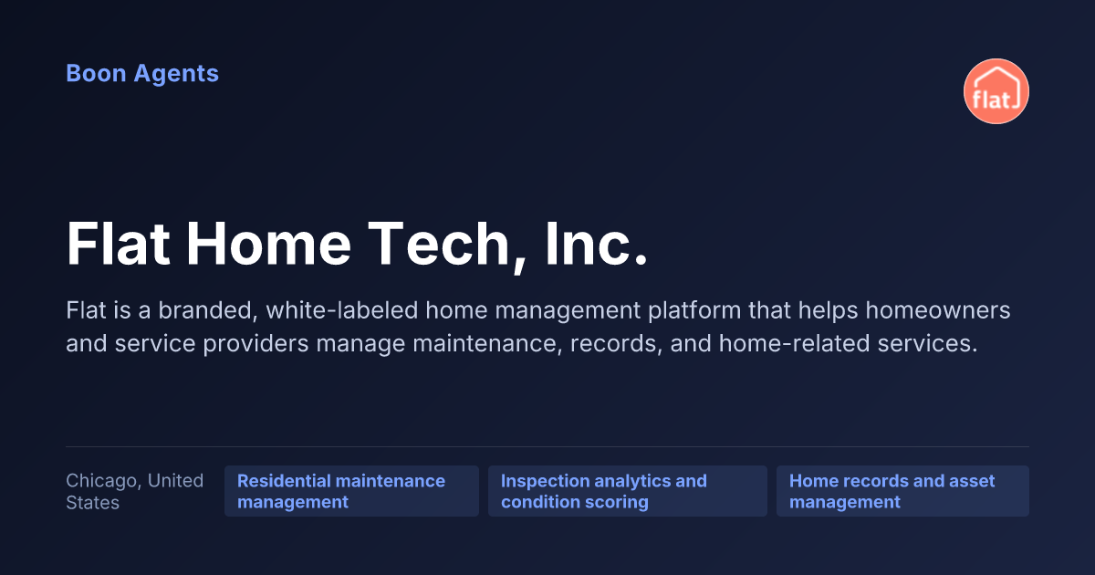 Flat Home Tech, Inc. — company overview
