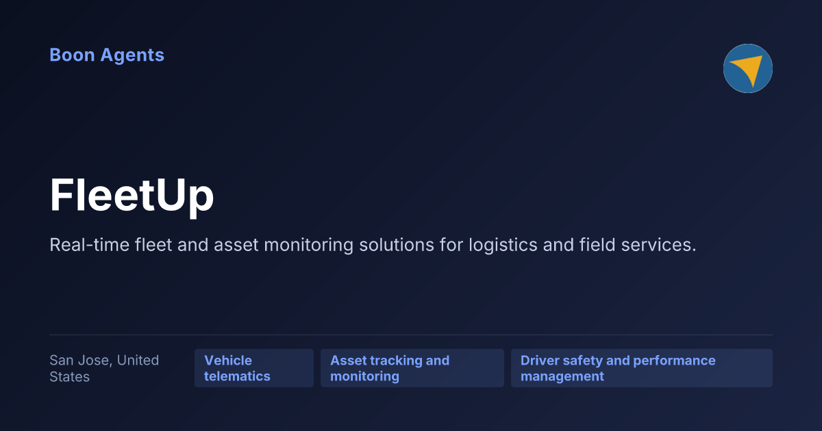 FleetUp — company overview