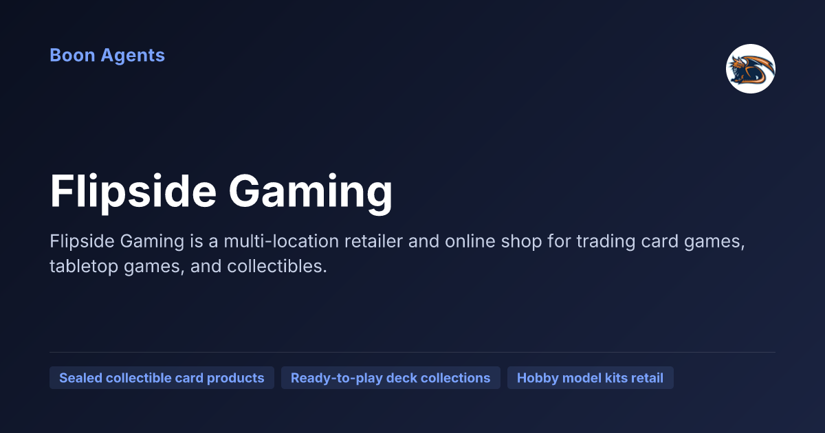 Flipside Gaming — company overview
