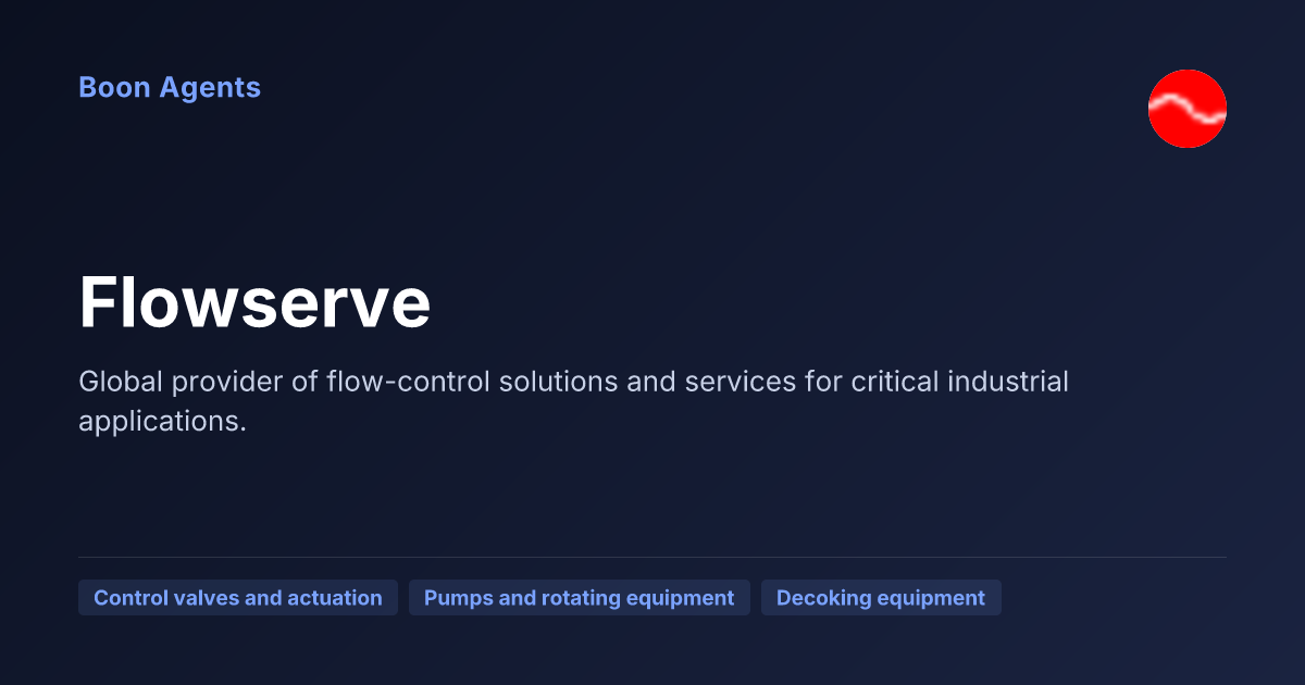 Flowserve — company overview