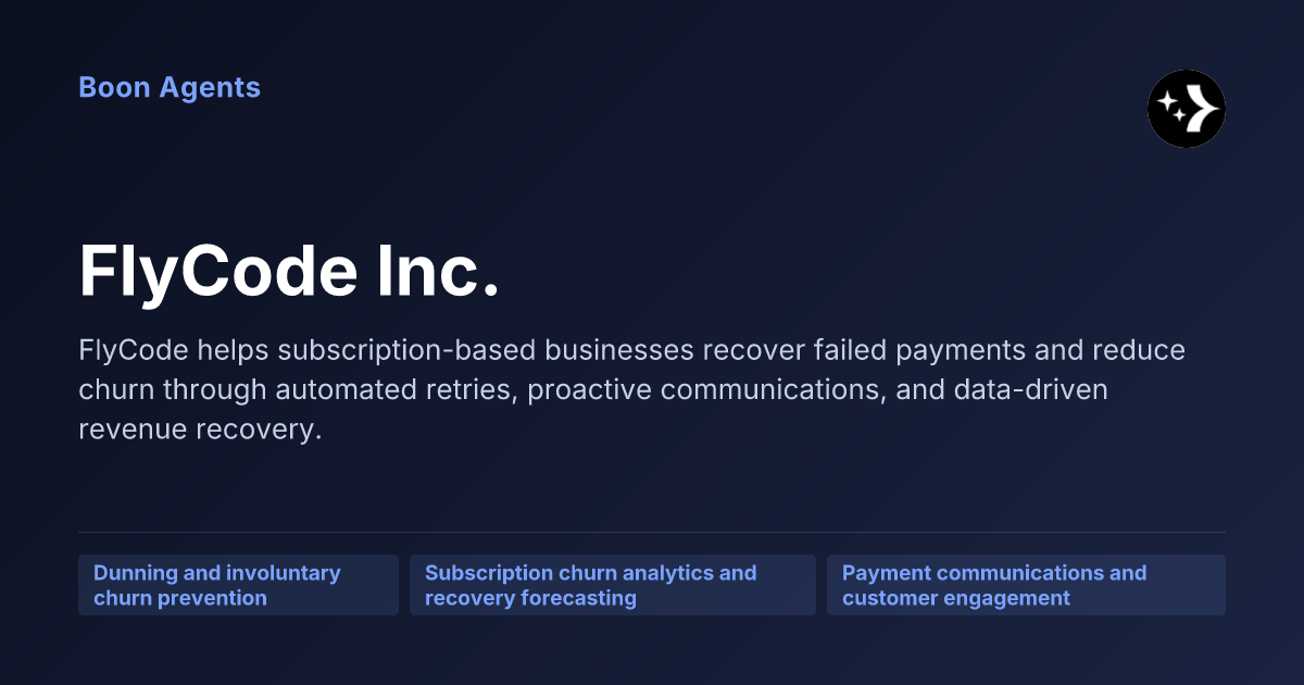 FlyCode Inc. — company overview