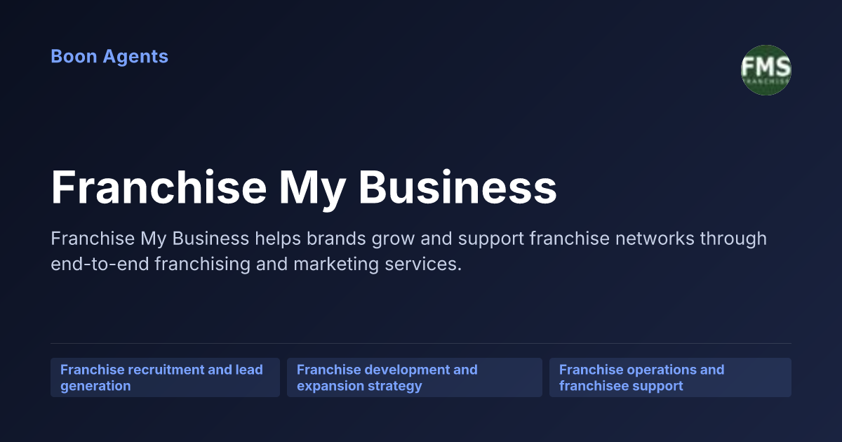 Franchise My Business — company overview
