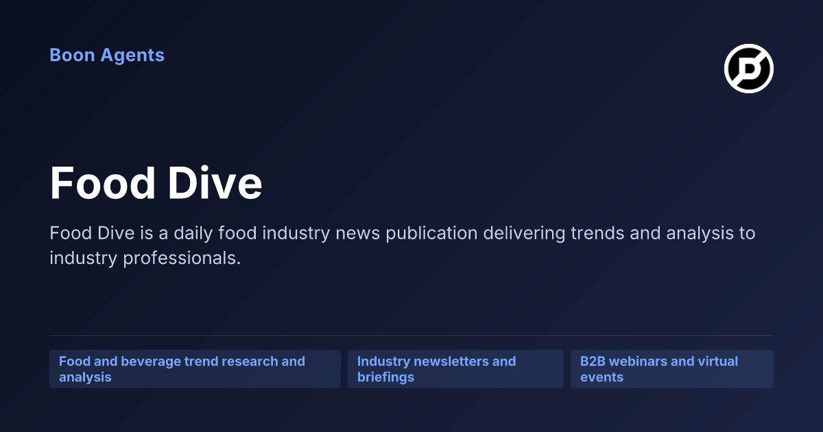 Food Dive — company overview