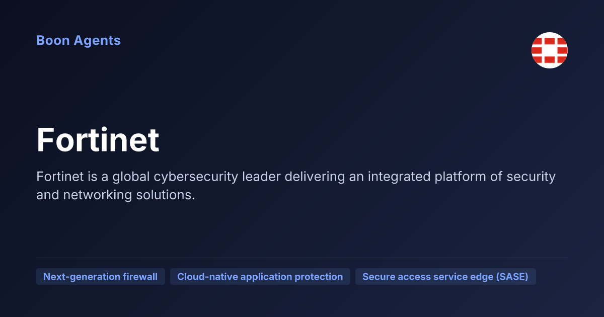 Fortinet — company overview