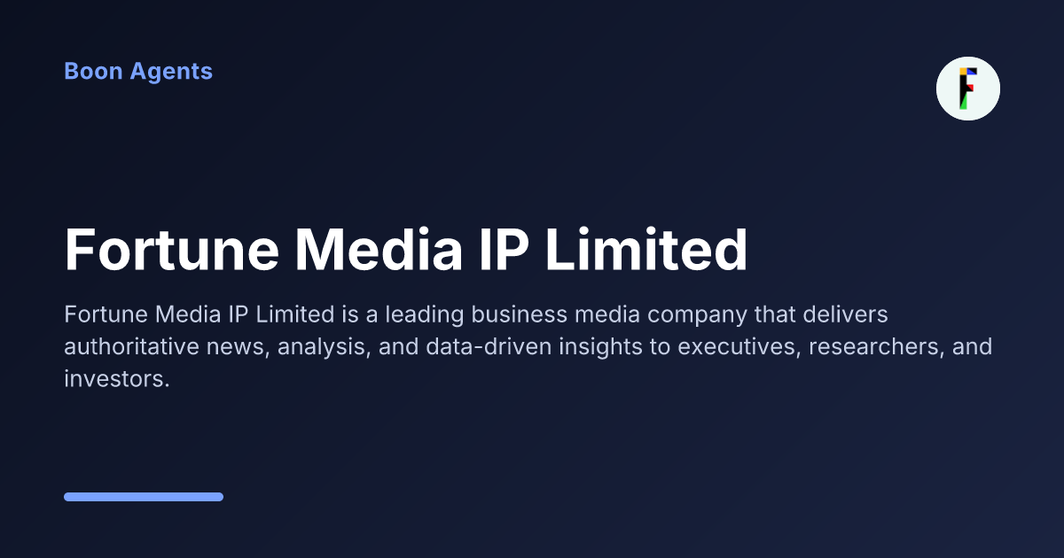 Fortune Media IP Limited — company overview