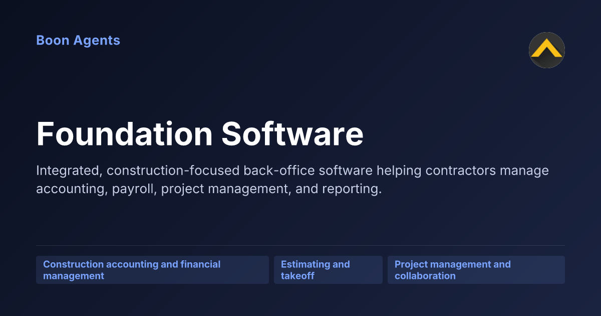 Foundation Software — company overview