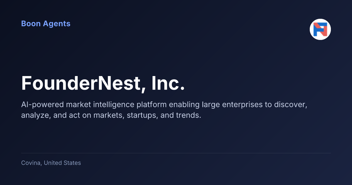 FounderNest, Inc. — company overview
