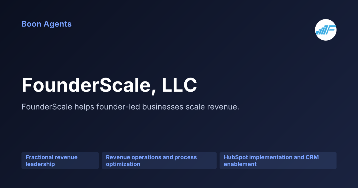 FounderScale, LLC — company overview