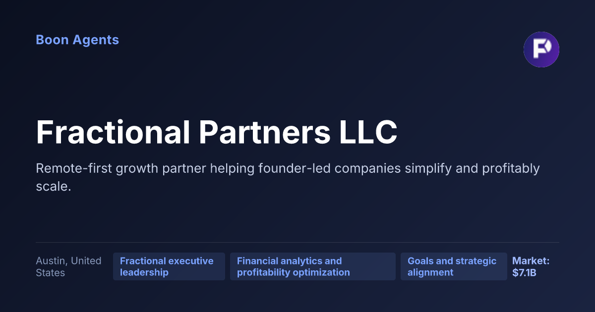 Fractional Partners LLC — company overview