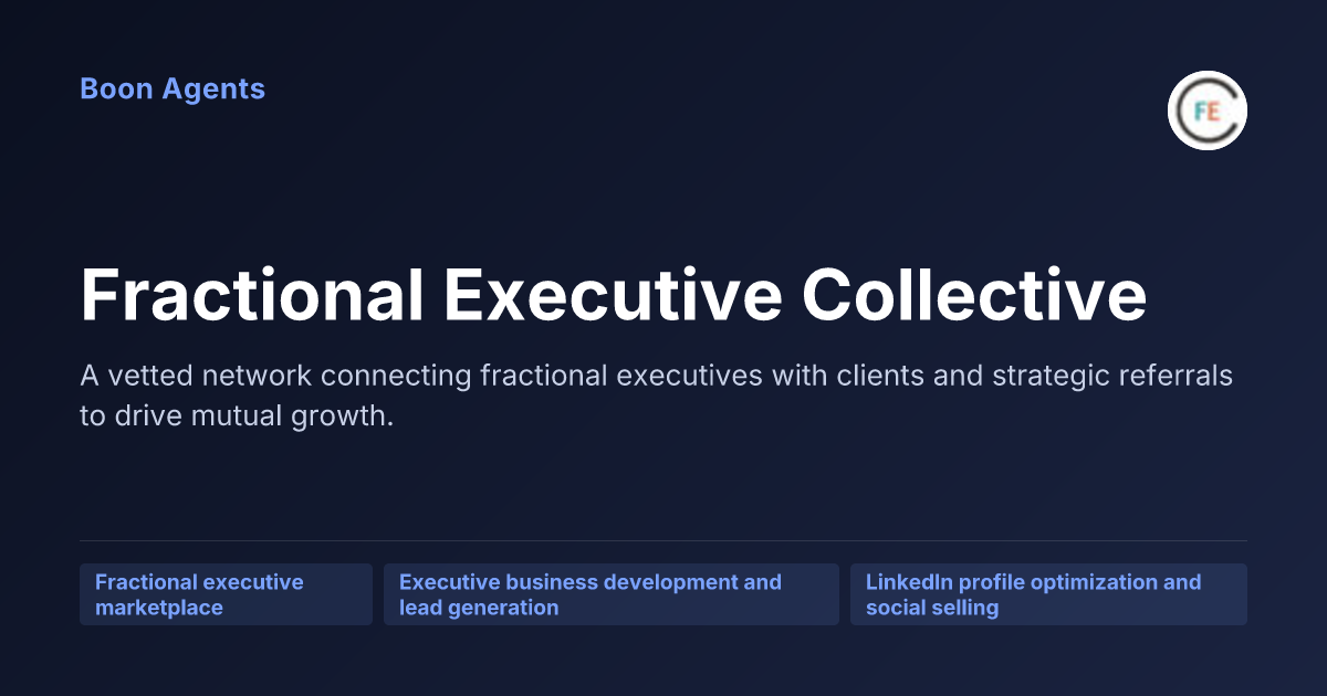 Fractional Executive Collective — company overview