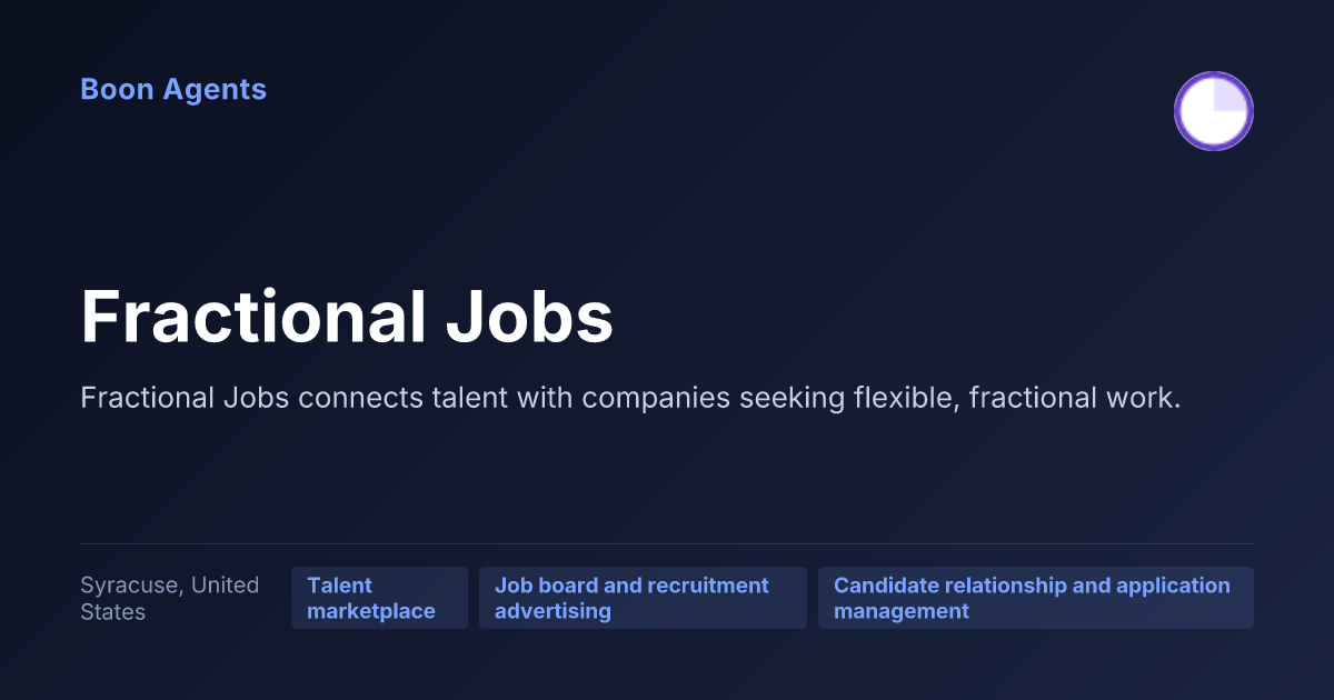 Fractional Jobs — company overview