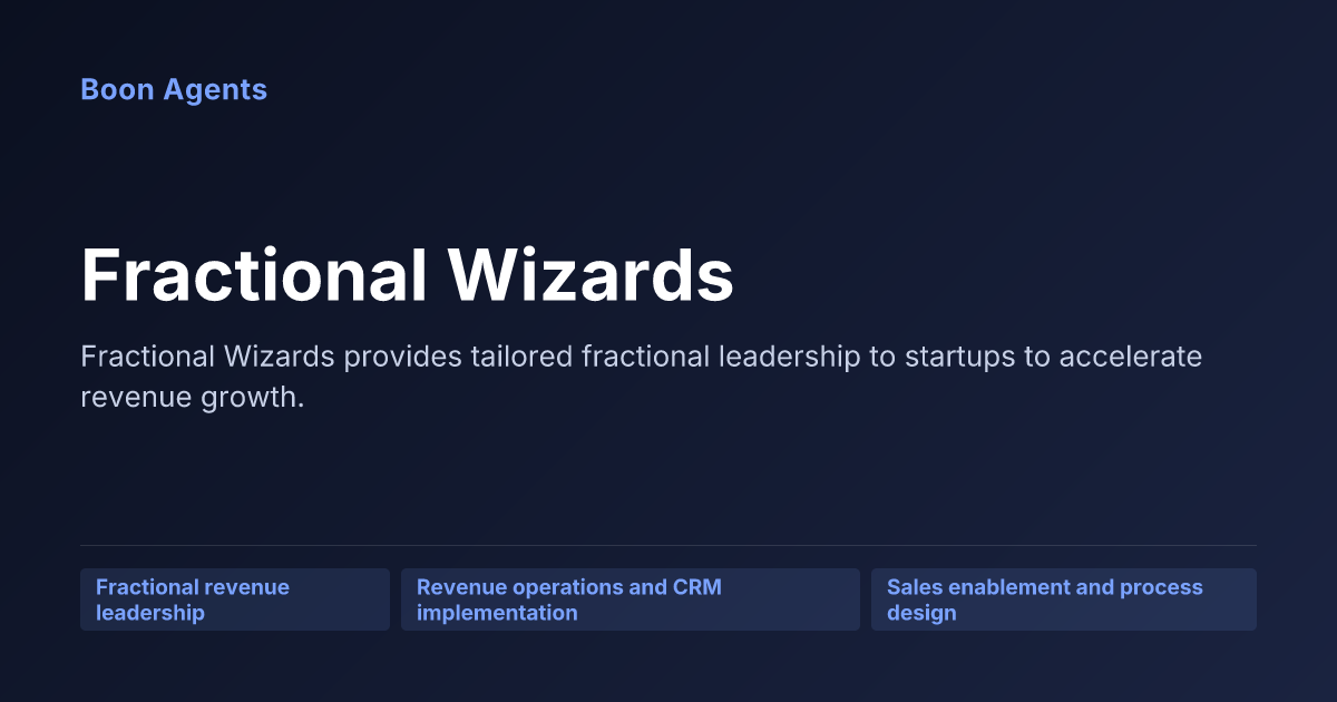 Fractional Wizards — company overview