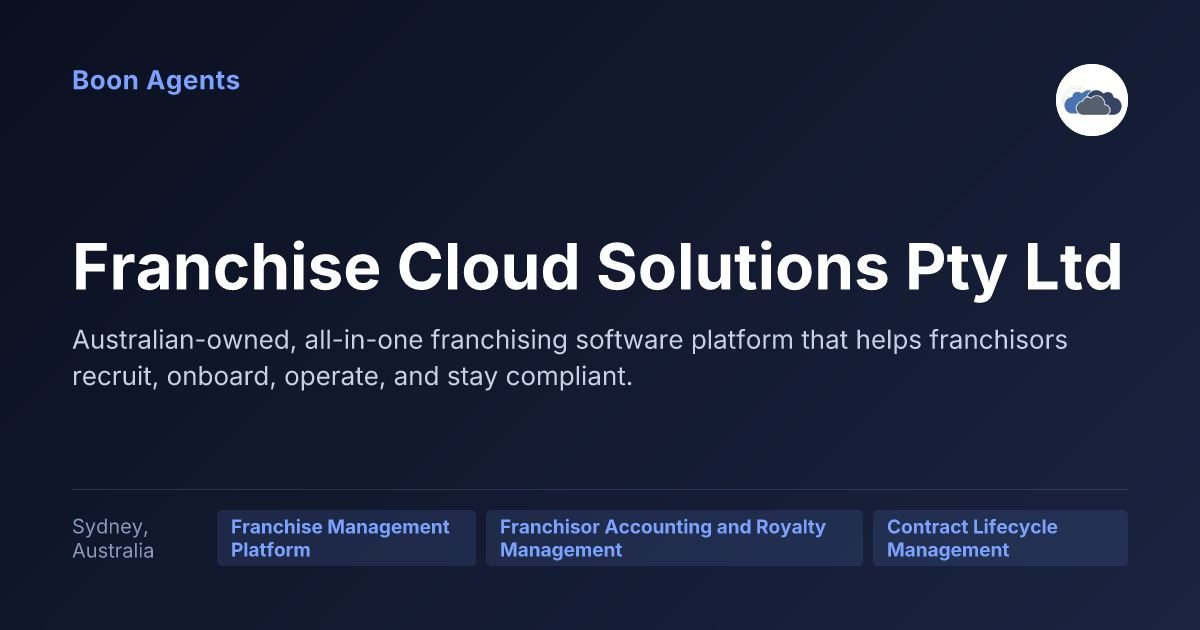 Franchise Cloud Solutions Pty Ltd — company overview