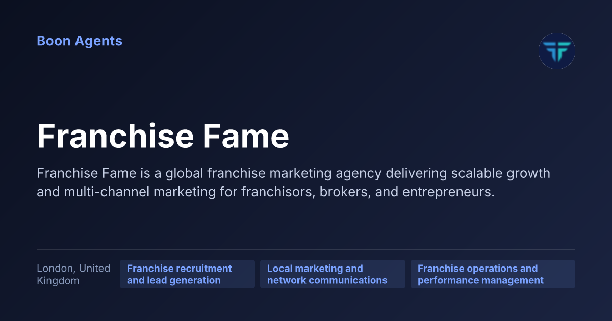 Franchise Fame — company overview