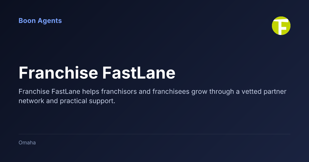 Franchise FastLane — company overview