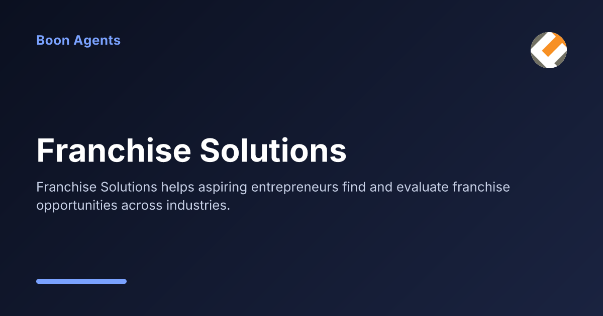 Franchise Solutions — company overview
