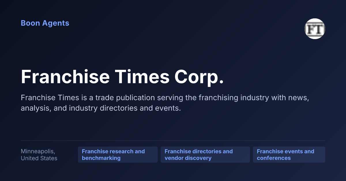 Franchise Times Corp. — company overview