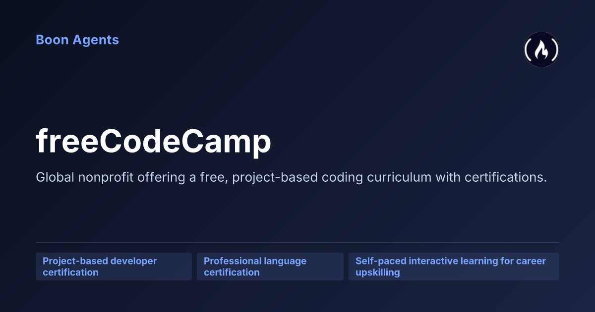 freeCodeCamp — company overview