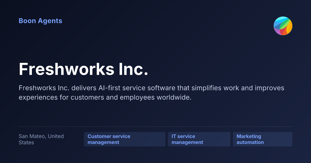 Freshworks Inc. — company overview