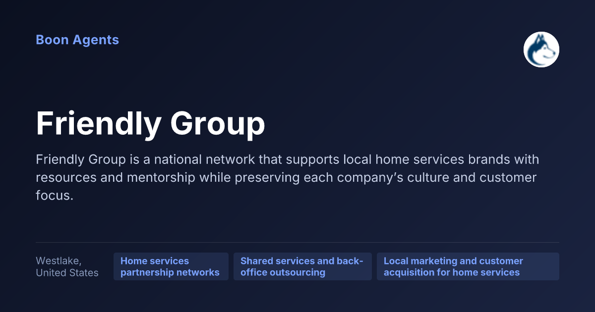 Friendly Group — company overview