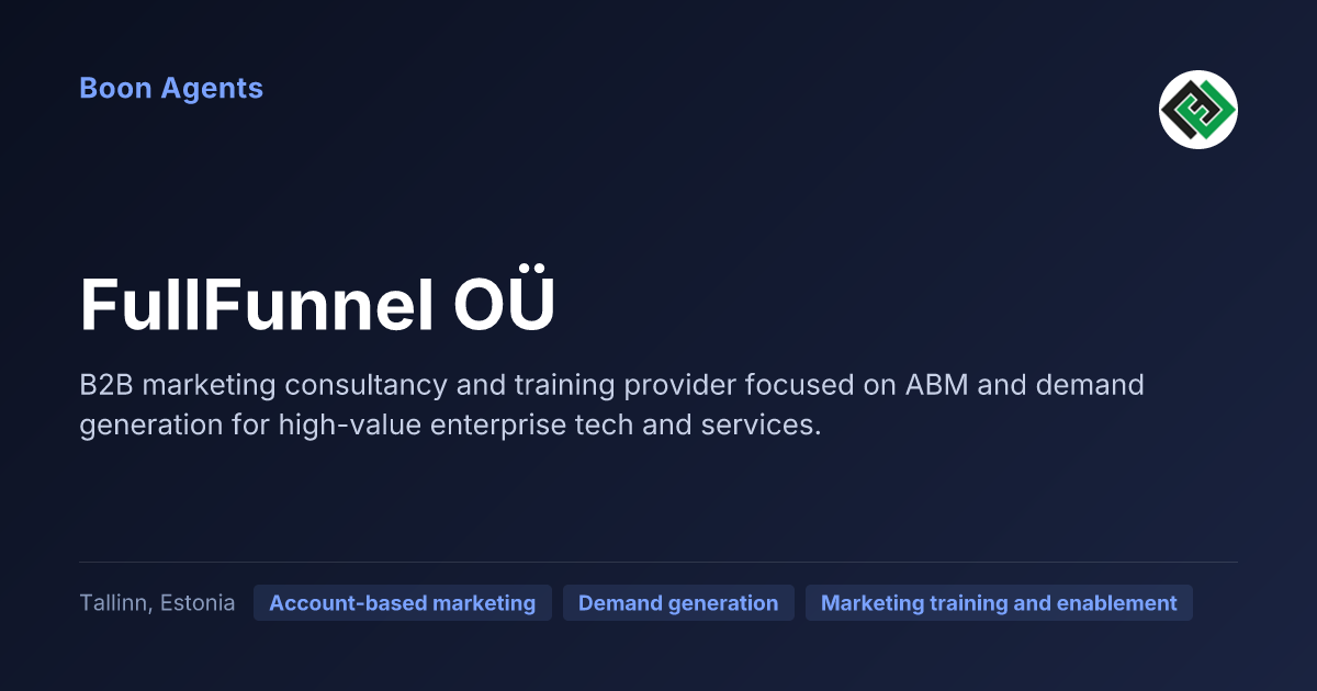 FullFunnel OÜ — company overview