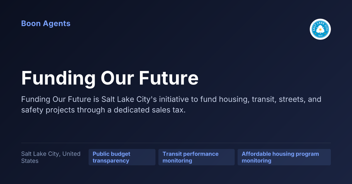 Funding Our Future — company overview
