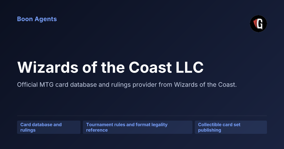Wizards of the Coast LLC — company overview
