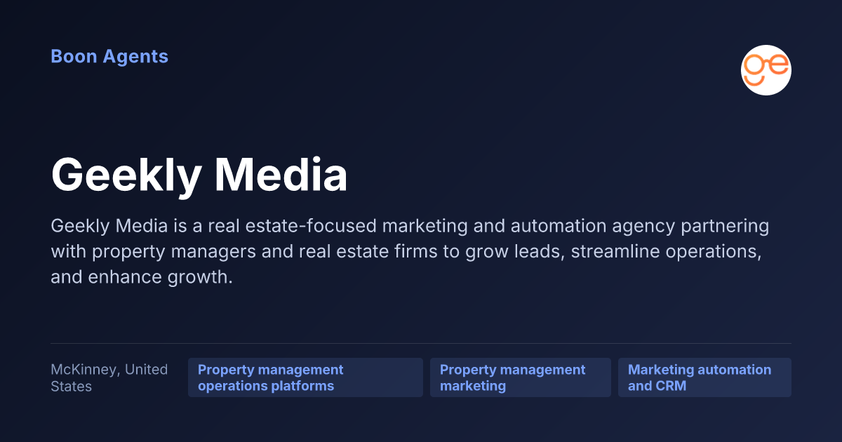 Geekly Media — company overview