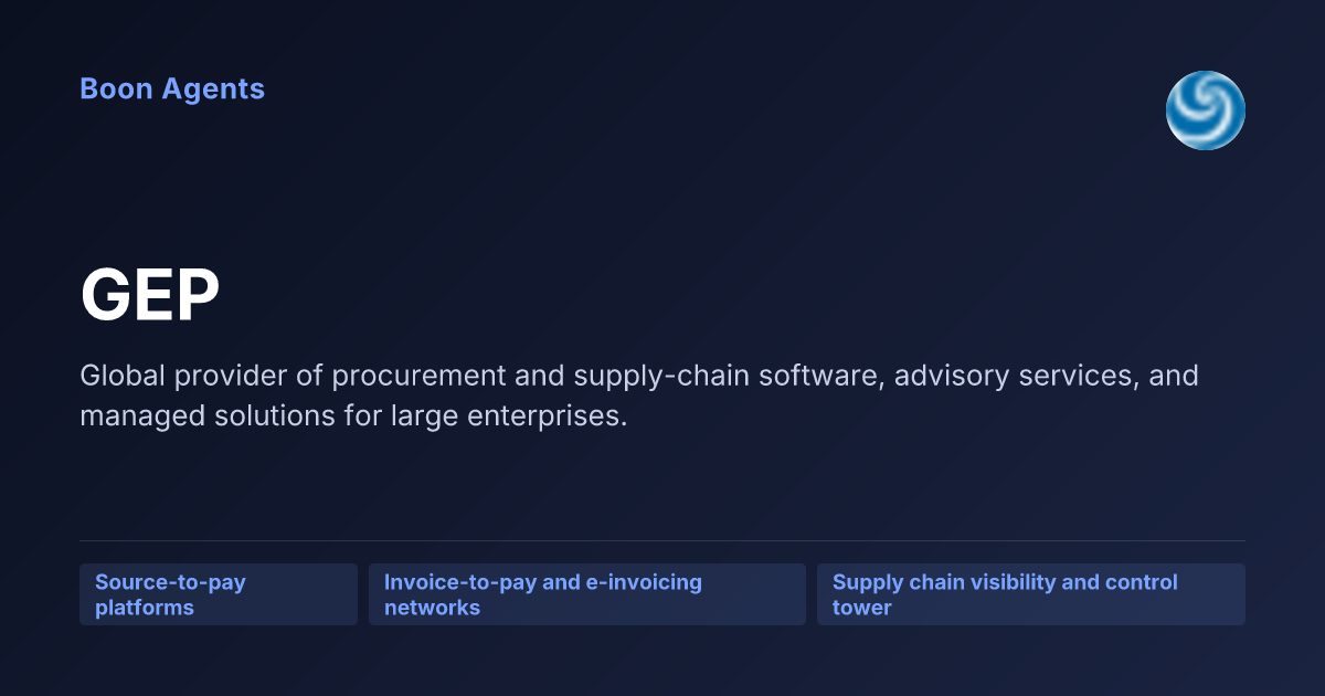 GEP — company overview
