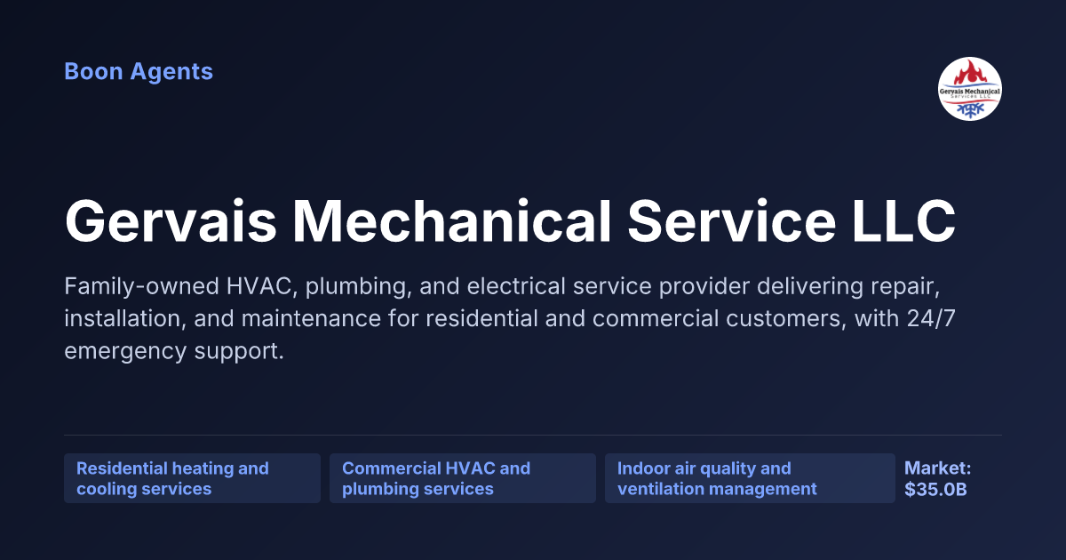 Gervais Mechanical Service LLC — company overview