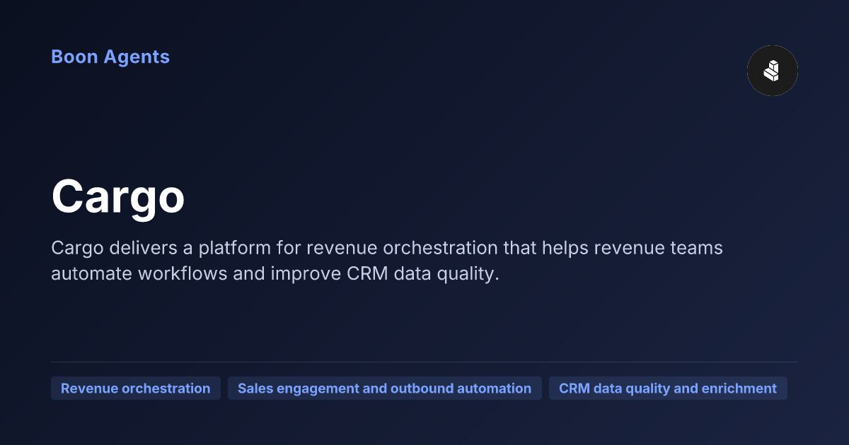 Cargo — company overview