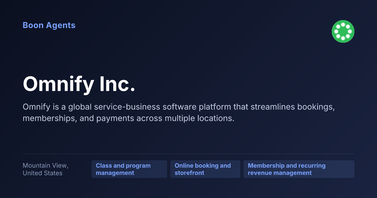 Omnify Inc. — company overview