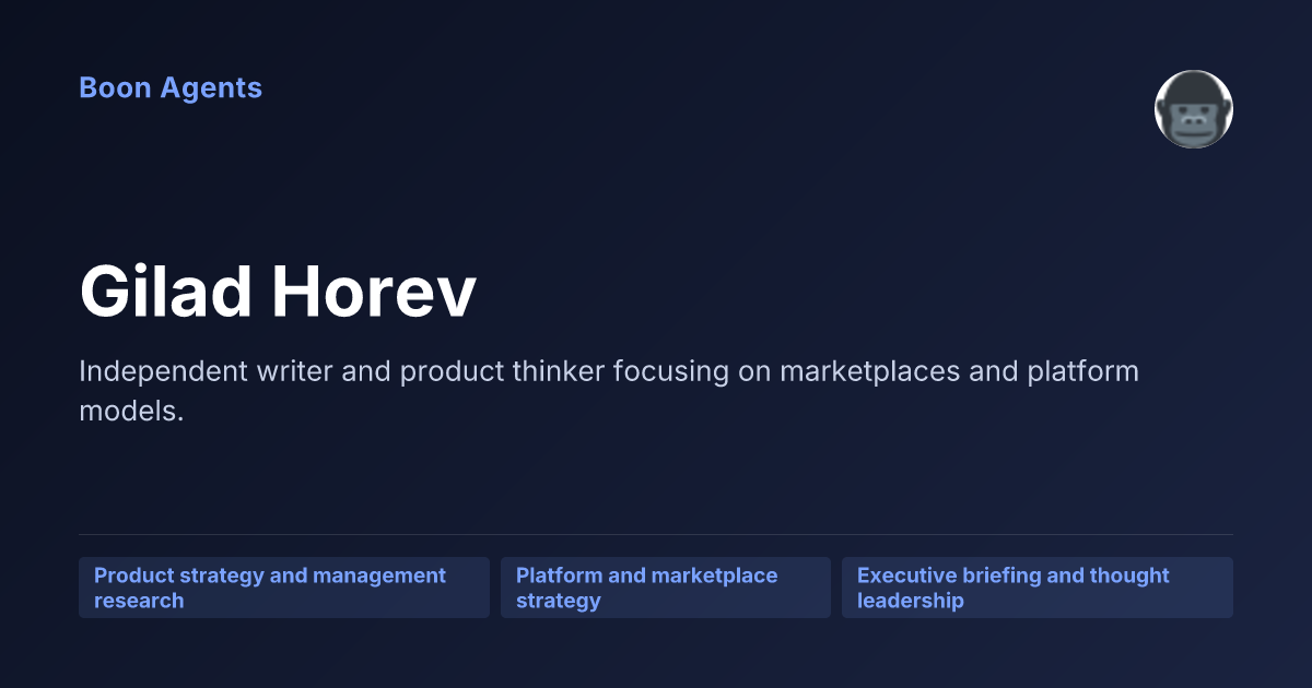 Gilad Horev — company overview