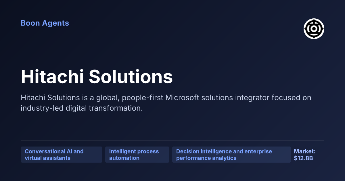 Hitachi Solutions — company overview