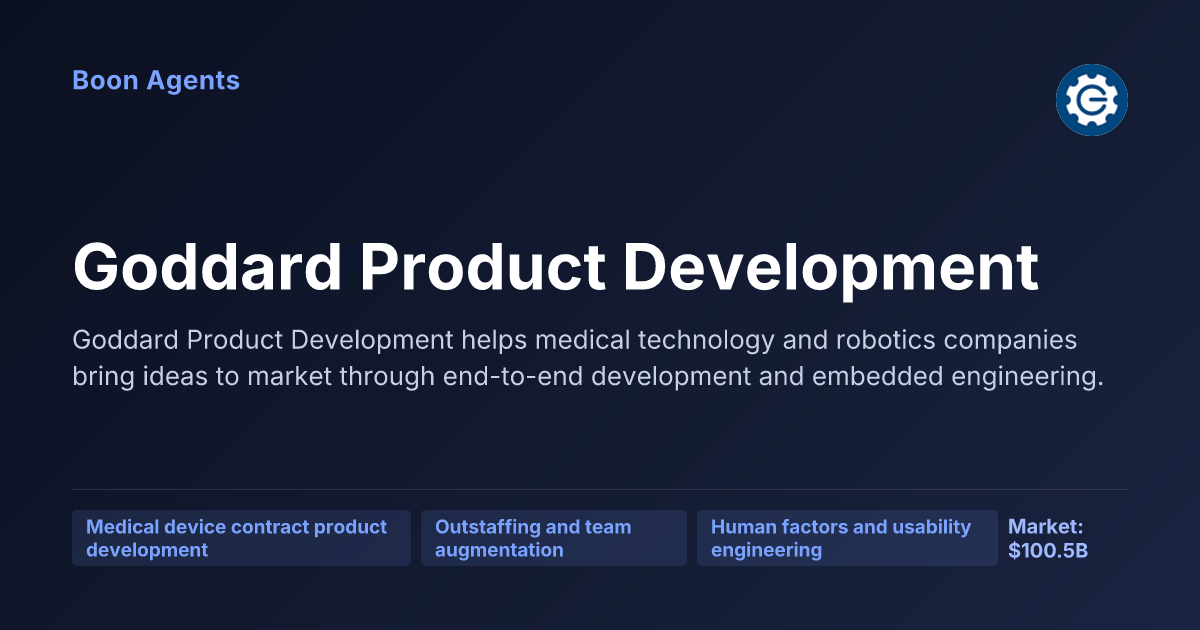 Goddard Product Development — company overview