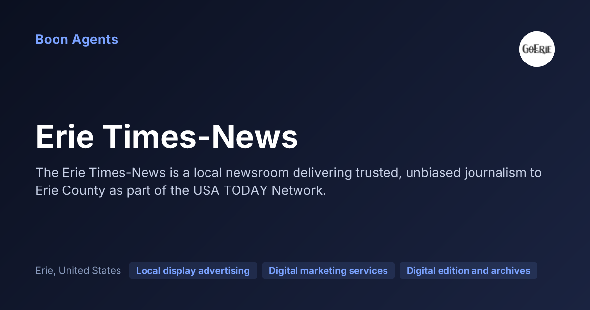 Erie Times-News — company overview