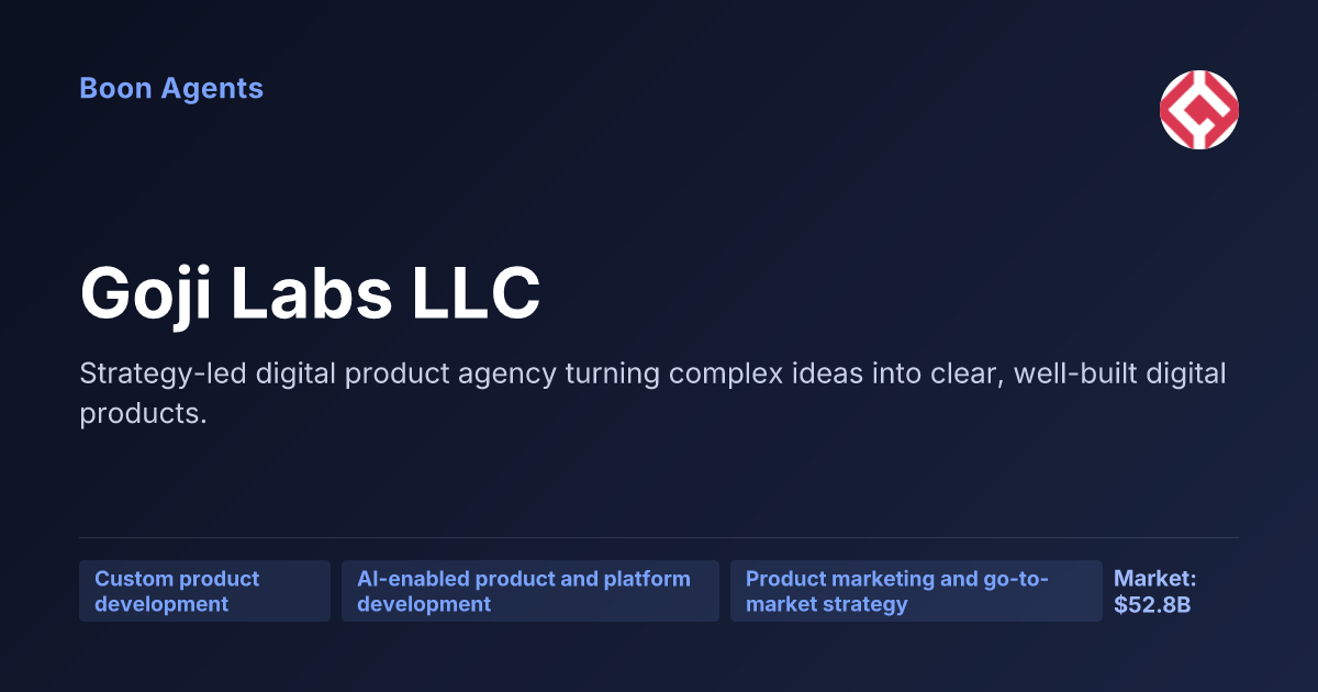 Goji Labs LLC — company overview