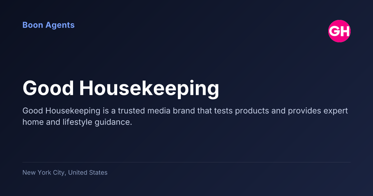 Good Housekeeping — company overview
