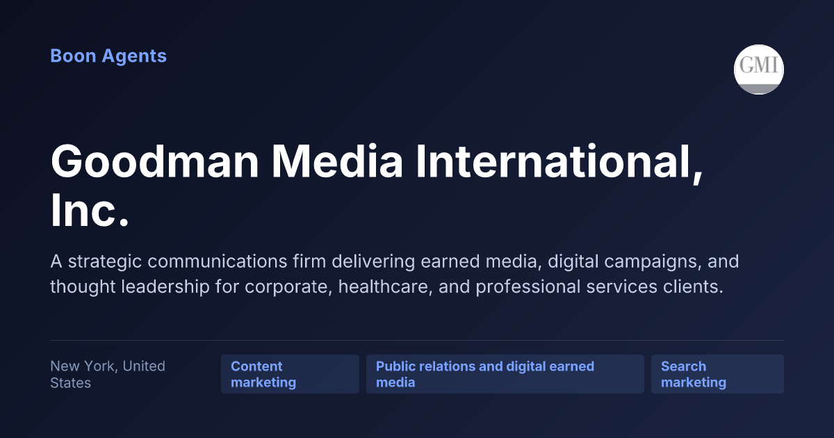 Goodman Media International, Inc. — company overview