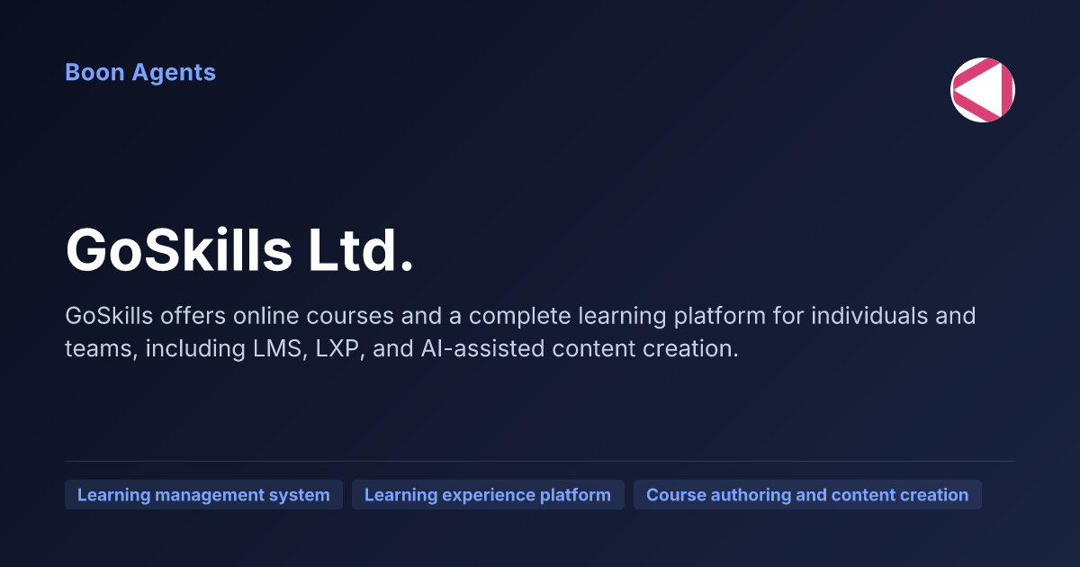 GoSkills Ltd. — company overview