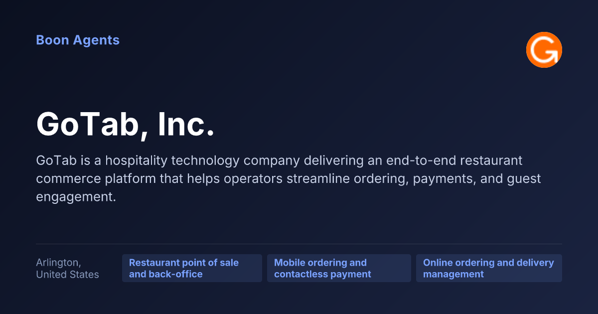 GoTab, Inc. — company overview