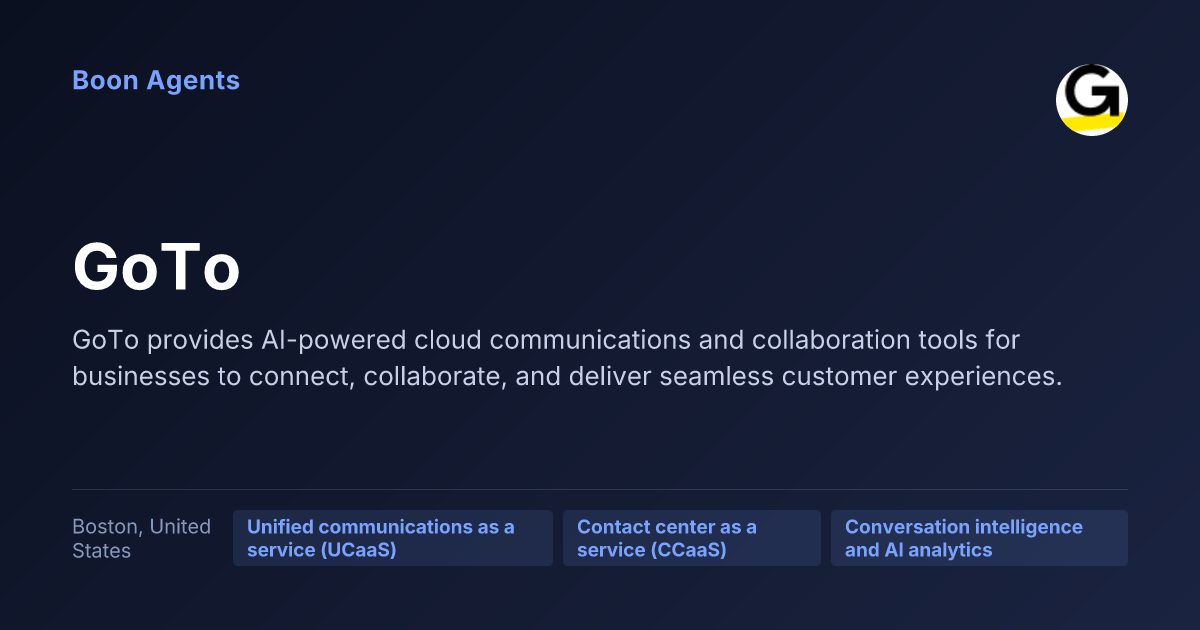 GoTo — company overview